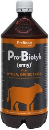 Probiotics Pro-Biotyk (em15) dla bydła, owiec i kóz 1litr