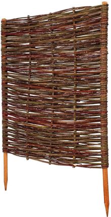 WIKLINOWY PŁOTEK PARAWAN OBRZEŻE PALISADA DO OGRODU 60x60 CM