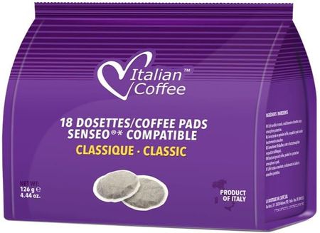 Italian Coffee Classic Pads - 18 Saszetek