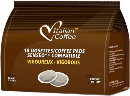 Italian Coffee Vigoroso Pads - 18 Saszetek