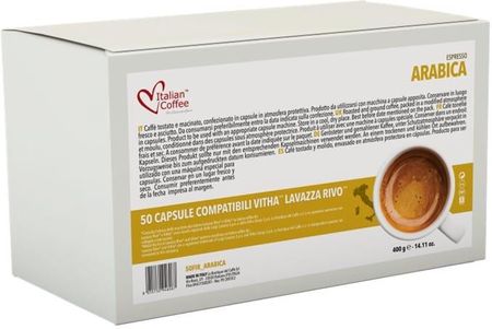 Italian Coffee Arabica - 50 Kapsułek Kompatybilnych Z Lavazza Firma