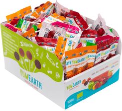 Zdjęcie Yumearth Lizaki Owocowe Ekologiczne Mix Bez Sztucznych Aromatów I Barwników Odpowiednie Dla Wegan Bezglutenowe 100 Szt Yumearth  - Buk