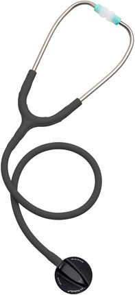 Dr Famulus Stetoskop Internistyczny Dr400E Pure Czarny Internistyczny, Antybakteryjny, Jednostronny Z Etui