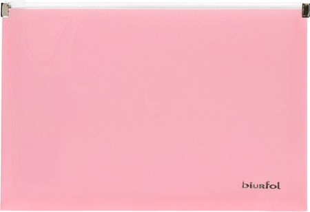Biurfol Teczka A5/Pp Pastel Różowa Suwak