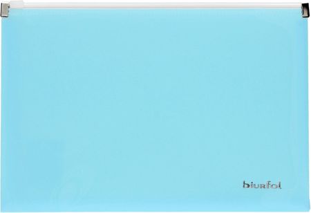 Biurfol Teczka A5/Pp Pastel Niebieska Suwak
