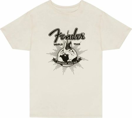 Fender Koszulka World Tour S Vintage White