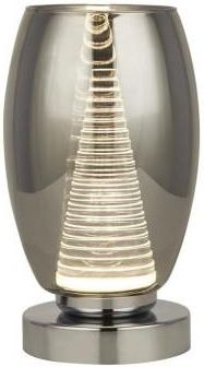 SEARCHLIGHT CYCLONE LED LAMPA STOŁOWA 1-PUNKTOWA CHROM/PRZYDYMIONA EU97293-1SM EU972931SM