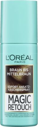 L'Oréal De Loreal Magic Retouch Spray Na Odrosty Braun 75Ml 