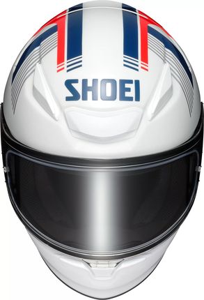 Kask motocyklowy Shoei Nxr2 Mm93 Retro Tc-10 Biały Pomarańczowy