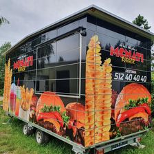 Zdjęcie Przyczepa gastronomiczna 4,8m KEBAB - od ręki! - Warszawa