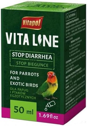Vitaline STOP BIEGUNCE Preparat dla Ptaków Egzotycznych 50ml