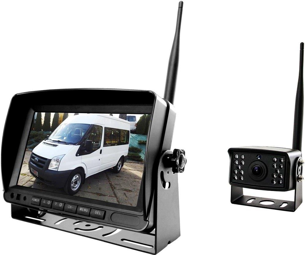 Monitor samochodowy lcd 7cali ahd z obsługą bezprzewodowej kamery 12v 24v NVOX - zdjęcie 3 Monitor samochodowy lcd 7cali ahd z obsługą bezprzewodowej kamery 12v 24v NVOX