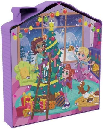 Mattel Polly Pocket Domek Kalendarz adwentowy HHX84