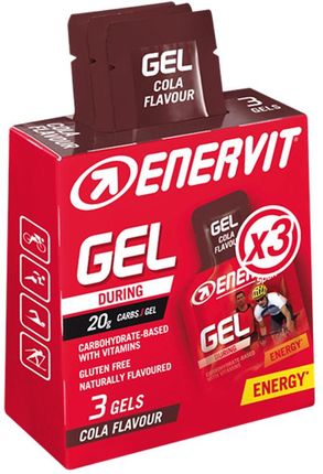 Żel energetyczny Enervit Sport pakiet  3 x 25 ml - cola