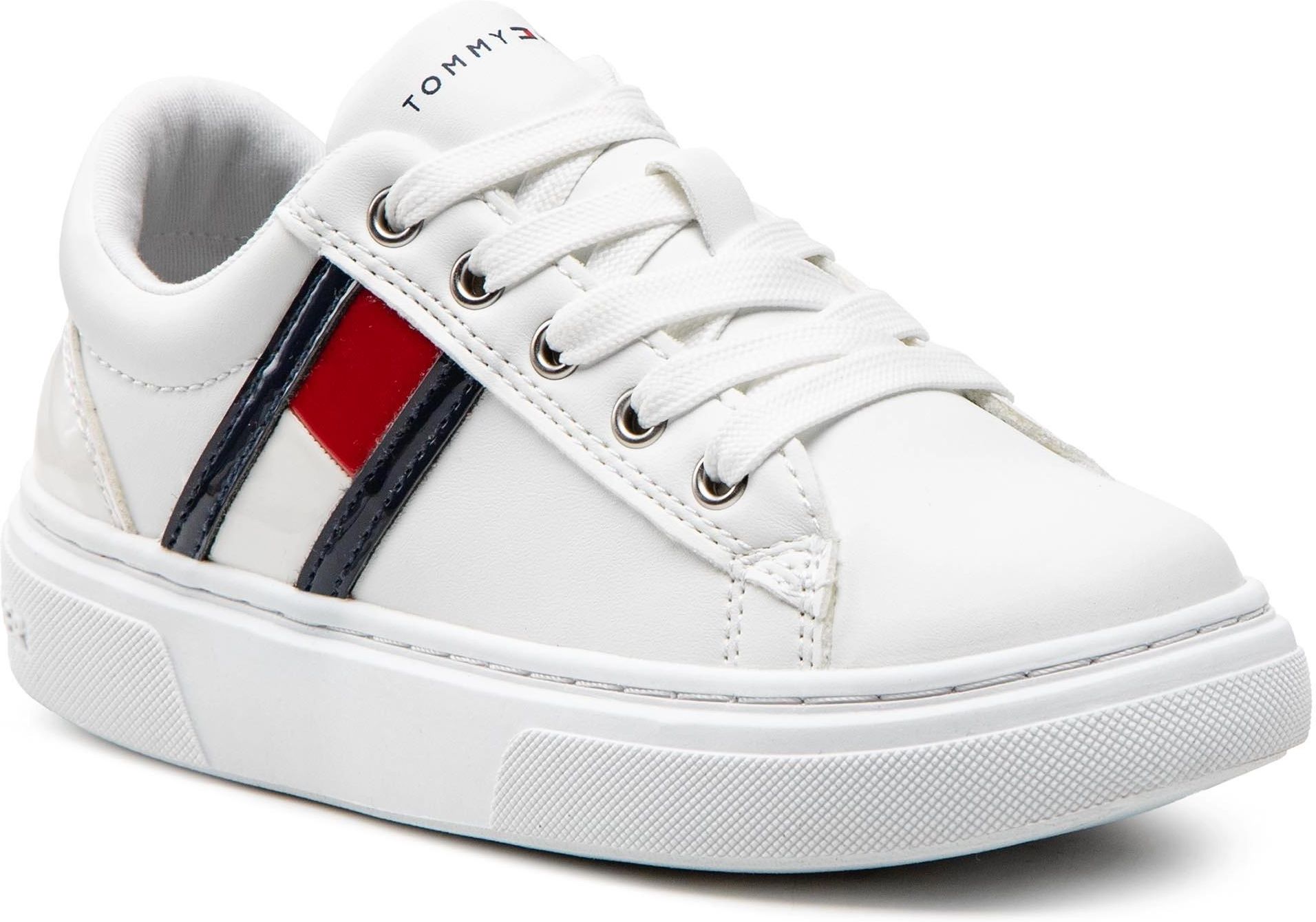 Sneakersy Tommy Hilfiger Low Cut Lace Up Sneaker T A M