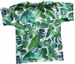 Zdjęcie Koszulka zielone liście rozmiar 122 - Ozimek