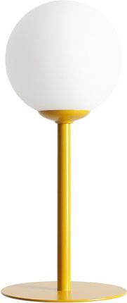 Aldex Nowoczesna Lampa Stojąca Pinne Na Szafkę Nocną Ball Żółta Biała (1080B14)