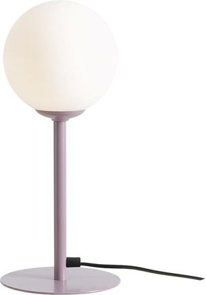 Aldex Kulista Lampa Biurkowa Pinne Szklana Kula Stojąca Fioletowa Biała (1080B13)