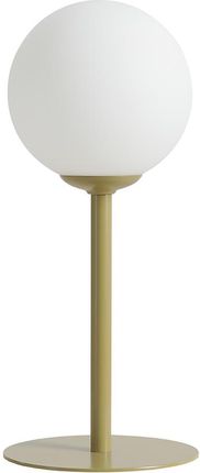 Aldex Loftowa Lampa Stołowa Pinne Na Biurko Szklana Ball Zielona Biała (1080B12)