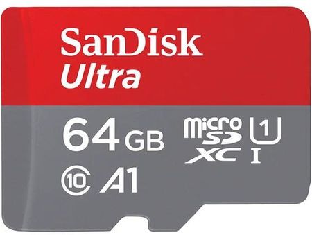 Sandisk Ultra 64 Gb Microsdxc Uhs-I Klasa 10 (Sdsqua4064Ggn6Ia)