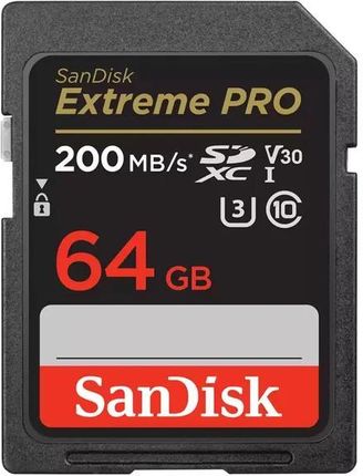 Sandisk Extreme Pro 64 Gb Sdxc Klasa 10 (Sdsdxxu064Ggn4In)