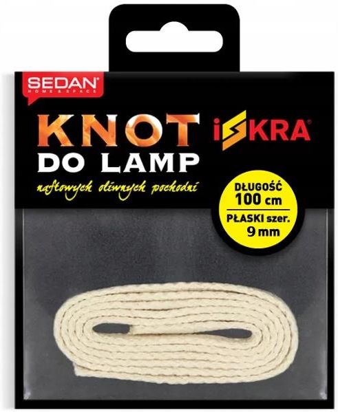 Lampa Naftowa 24cm + Olej 1000ml + Knot 100cm Iskra