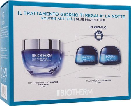 Krem Biotherm Blue Proretinol Gift Set Zestaw + 2 X na dzień i noc 50ml