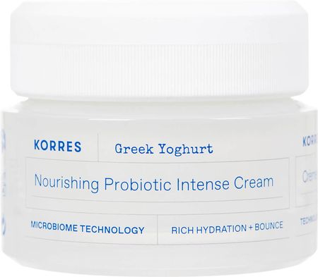 Krem Korres Intensywnie Odżywczy Probiotyczny ​ Greek Yoghurt Nourishing Probiotic Intense Cream na dzień 40ml