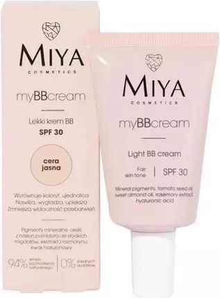 Miya Cosmetics My Bb Cream Lekki Krem Koloryzujący Spf30 02 Cera Jasna 40 ml