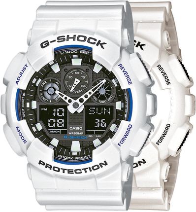 Casio G-Shock Set Ga-100B-7Aer + Bezel 10347600 Pasek 10347710 (Setga100B7Aer+Bezel10347600+Pasek10347710)