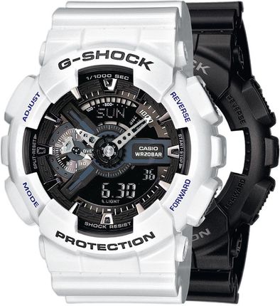 Casio G-Shock Set Ga-110-1Ber + Bezel 10347600 Pasek 10347710 (Setga1101Ber+Bezel10347600+Pasek10347710)