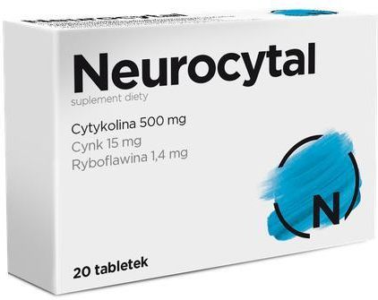 Tabletki Neurocytal - 20 szt. 