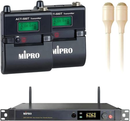 MIPRO ACT-5812A / 2x ACT-580T / 2x MU-55LS