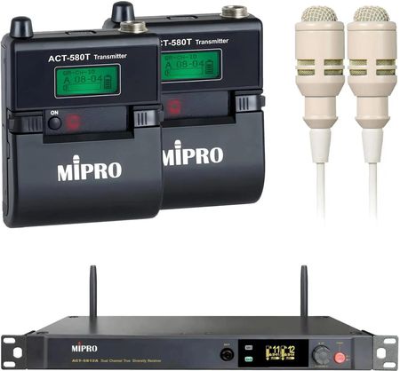 MIPRO ACT-5812A / 2x ACT-580T / 2x MU-53LS