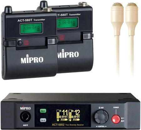 MIPRO ACT-5802 / 2x ACT-580T / 2x MU-55LS