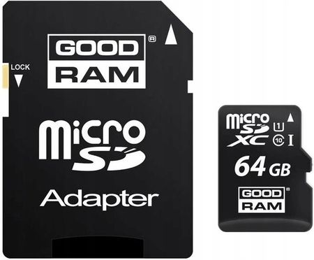 Goodram 64GB Micro Sd XC Class 10 (MT07264)