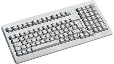 Klawiatura numeryczna Cherry 19" compact PC keyboard Biała (G80-1800LPCEU-0)