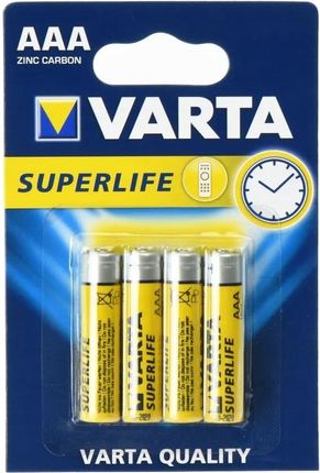 Bateria Cynkowa VARTA R3 (AAA) 4 szt Superlife