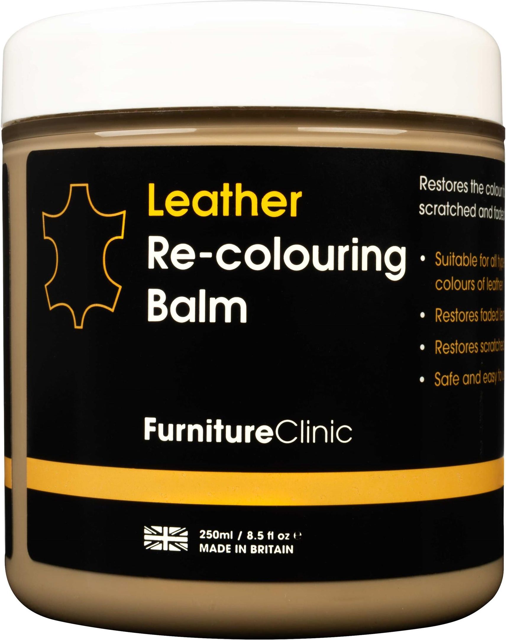 Furniture Clinic Leather Re Colouring Balm Balsam Koloryzujący Beige 250ml 5060202370016