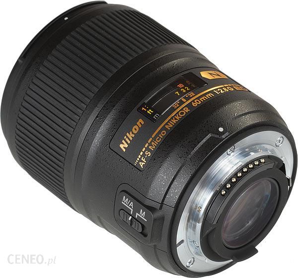 Obiektyw do aparatu Nikon 60mm f/2.8D AF MicroNikkor (JAA625DA) - Ceny