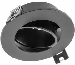Gtv Sufitowa oprawa punktowa LINTO, IP20, okrągła, 90x29mm, czarna OP-LINTOK-00 (OPLINTOK00)