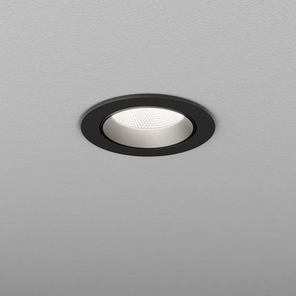 Aqform Oprawa podtynkowa LED Putt midi 10W biała czarna Kąt świecenia - 35°, Kolor obudowy czarna, Ściemnianie ND, wowa 3000K (38015M930F10012)