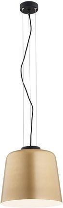 Argon Lampa wisząca Berkley E27 biała mosiądz czarna (4689)