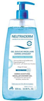 NEUTRADERM Dermo-łagodzący micelarny żel pod prysznic, 500ml