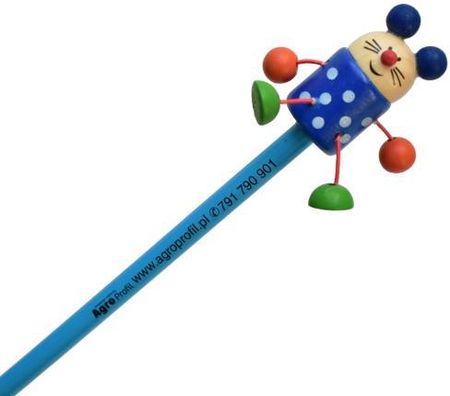 Ołówek niebieski myszka