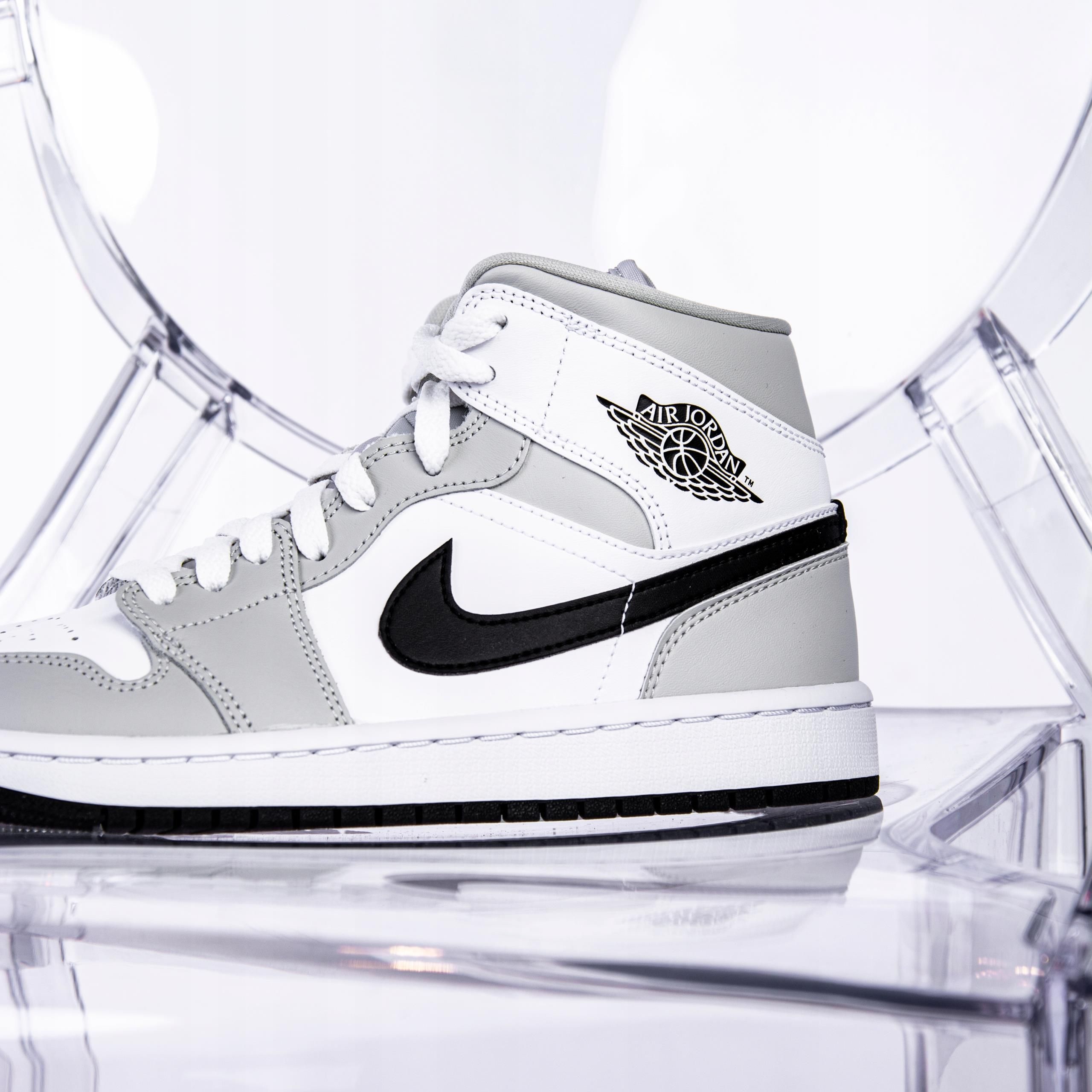 ★【Nike】 Jordan 1 Mid Light Smoke Grey★ Air Jordan 1 Mid Light Smoke Grey Anthracite - APLUG – APLUG PL