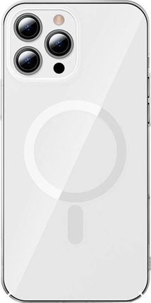 Etui Baseus Crystal Magnetic do iPhone 13 Pro Max Przezroczyste (11026528)