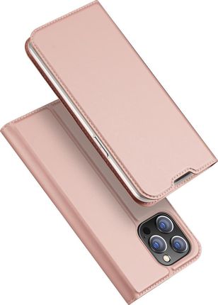Dux Ducis Skin Pro kabura etui pokrowiec z klapką iPhone 14 Pro Max różowy (11031482)