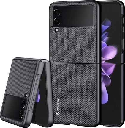 Dux Ducis Fino etui pokrowiec pokryty nylonowym materiałem Samsung Galaxy Z Flip 3 czarny (11031446)
