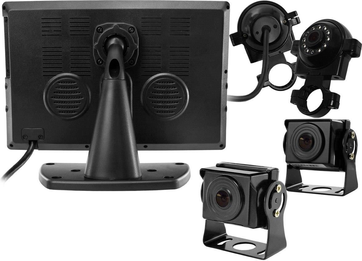 Monitor samochodowy lcd 9cali ahd 4pin z funkcją rejestratora 12v 24v oraz 4 kamery ahd NVOX - zdjęcie 1 Monitor samochodowy lcd 9cali ahd 4pin z funkcją rejestratora 12v 24v oraz 4 kamery ahd NVOX